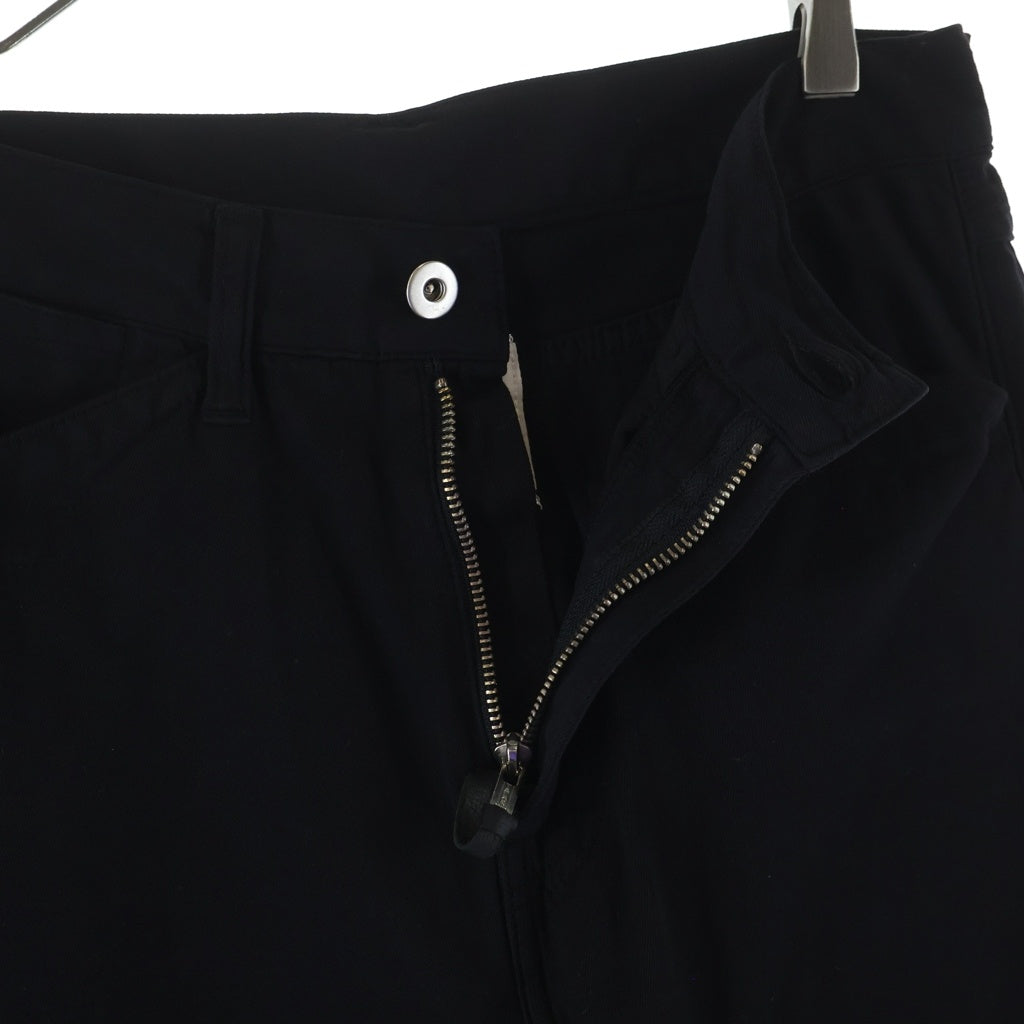 TAKAHIROMIYASHITA The SoloIst.(タカヒロミヤシタザソロイスト) 15AW コットン テーパードパンツ トラウザー ブラック sp.0010AW15