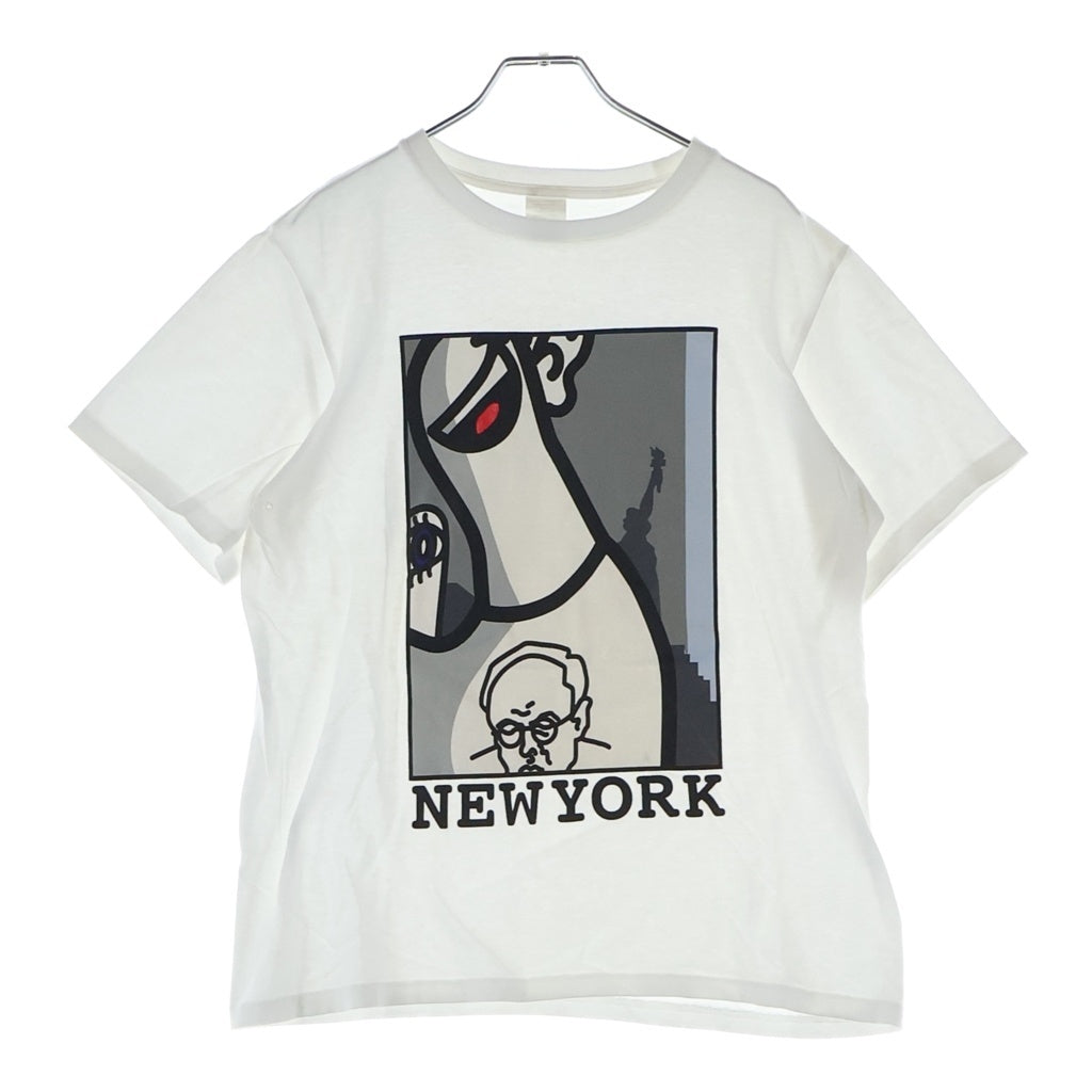 NUMBER (N)INE(ナンバーナイン) 02SS Modern Age NEW YORK モダンエイジ期 ニューヨーク 半袖Tシャツ カットソー ホワイト