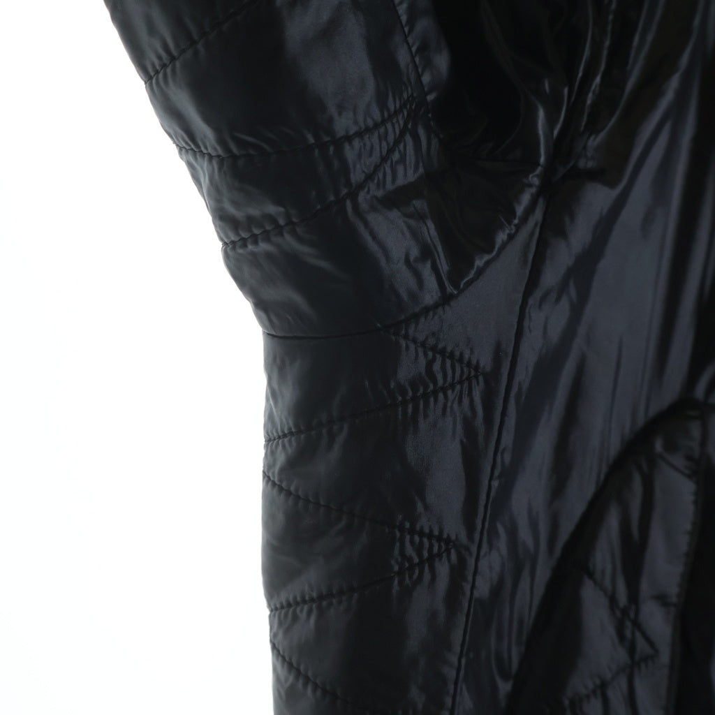 TAKAHIROMIYASHITA The SoloIst.(タカヒロミヤシタザソロイスト) Training jacket トレーニングジャケット 裏地フリース ナイロンフーデッドブルゾン ブラック sg.0172