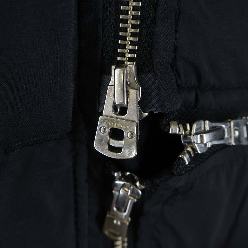 TAKAHIROMIYASHITA The SoloIst.(タカヒロミヤシタザソロイスト) 21AW Flight Jacket Type 1 中綿入り ナイロン MA-1 フライトジャケット ブラック sj.0021AW16