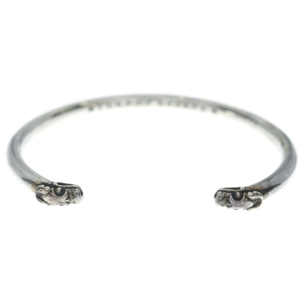 CHROME HEARTS(クロムハーツ) BANGLE DOUBLE DOG ダブルドッグ バングル ブレスレット シルバー BCA125