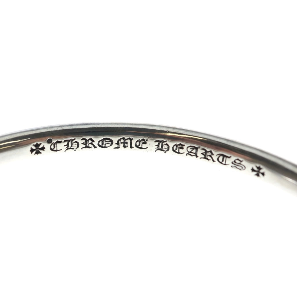 CHROME HEARTS(クロムハーツ) BANGLE DOUBLE DOG ダブルドッグ バングル ブレスレット シルバー BCA125