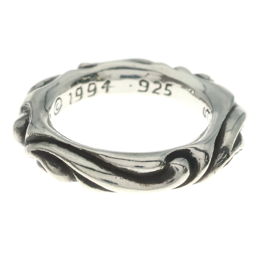 CHROME HEARTS(クロムハーツ) SCRL BAND スクロールバンド リング シルバー BCA351