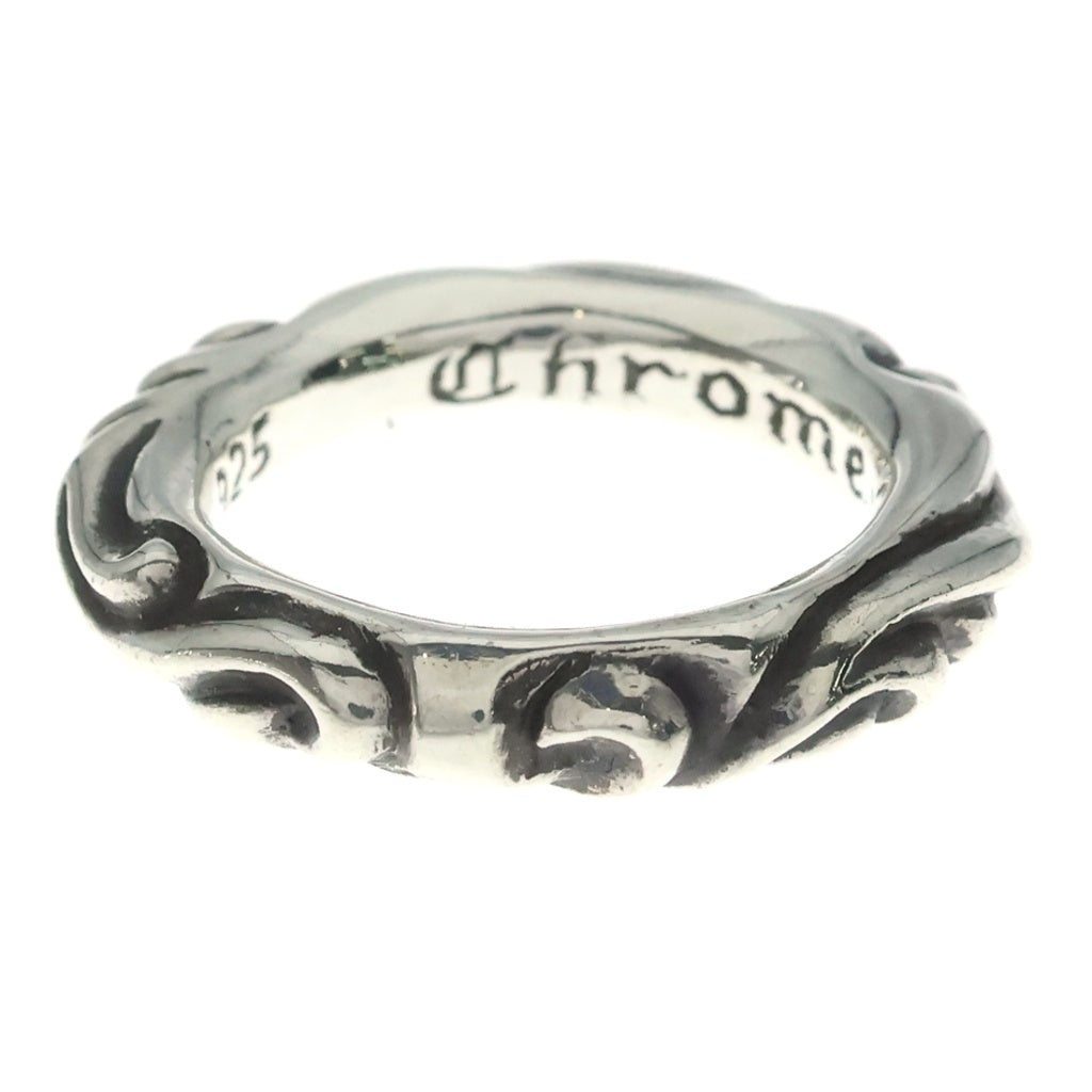 CHROME HEARTS(クロムハーツ) SCRL BAND スクロールバンド リング シルバー BCA351
