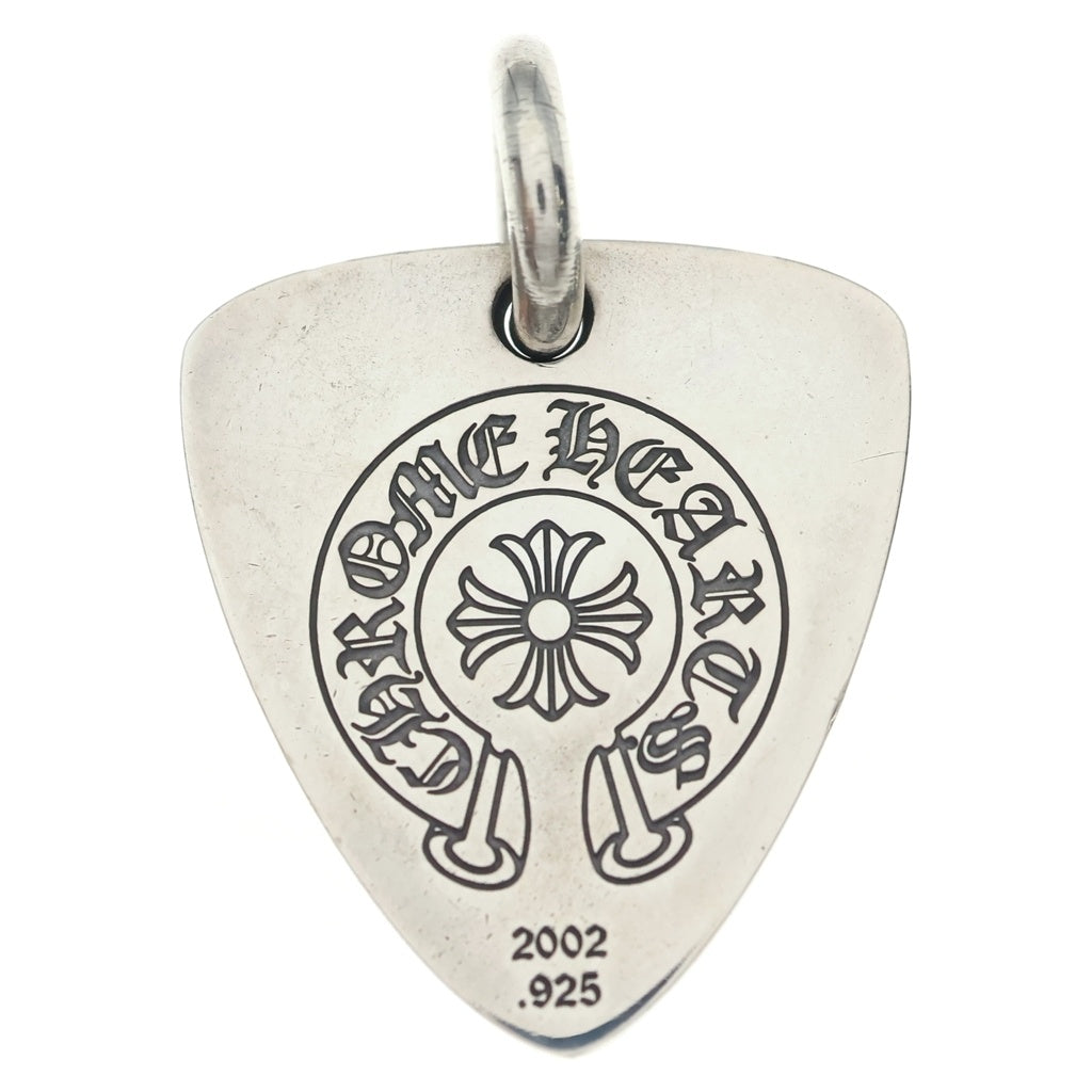 CHROME HEARTS(クロムハーツ) GUITAR PICK LT リップ&タン ギターピック ペンダントトップ シルバー BCA275