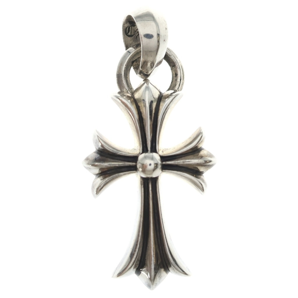 CHROME HEARTS(クロムハーツ) CH CRS SML W/BALE Wベイル スモールCHクロス ペンダントトップ シルバー BCA218