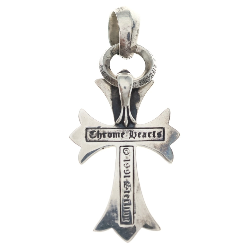 CHROME HEARTS(クロムハーツ) CH CRS SML W/BALE Wベイル スモールCHクロス ペンダントトップ シルバー BCA218