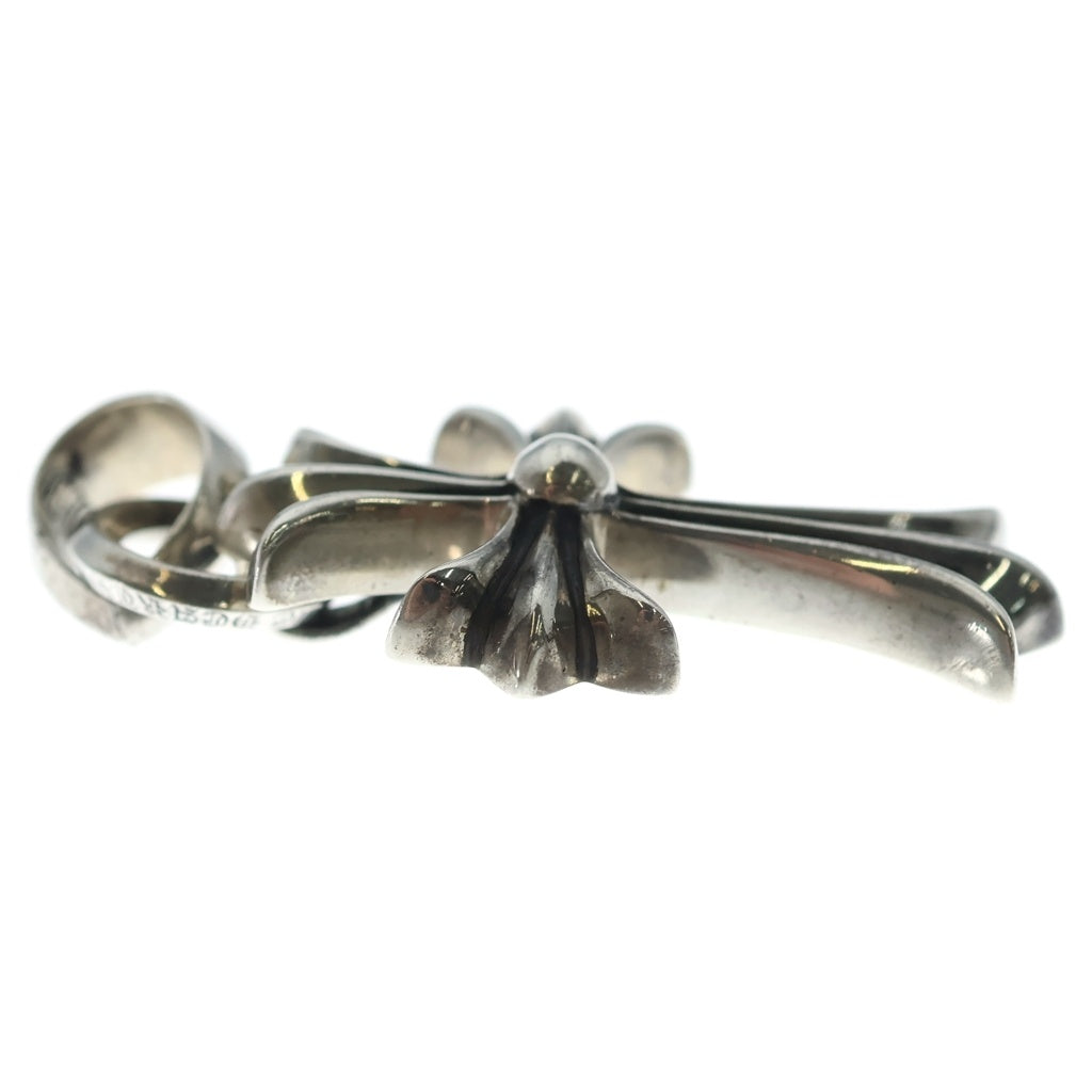 CHROME HEARTS(クロムハーツ) CH CRS SML W/BALE Wベイル スモールCHクロス ペンダントトップ シルバー BCA218