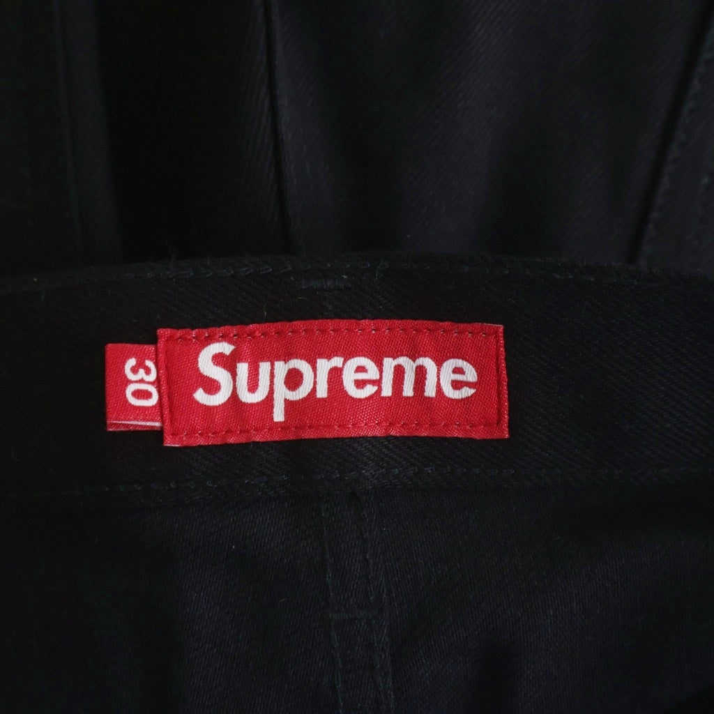 SUPREME(シュプリーム) 24SS Baggy Jean バギージーン ワイドデニムパンツ ブラック