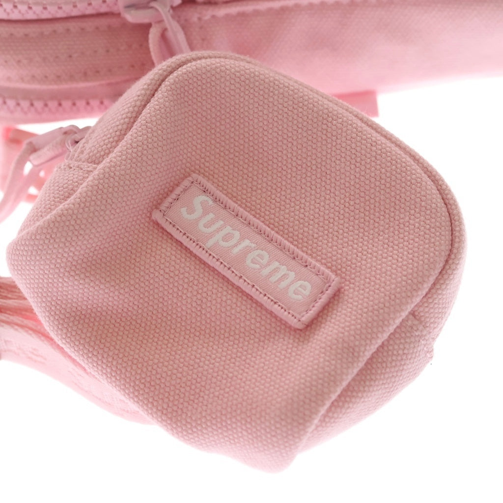 SUPREME(シュプリーム) 25SS Camera Bag+Mini Pouch スモールボックスロゴ ミニポーチ付き カメラバッグ ピンク