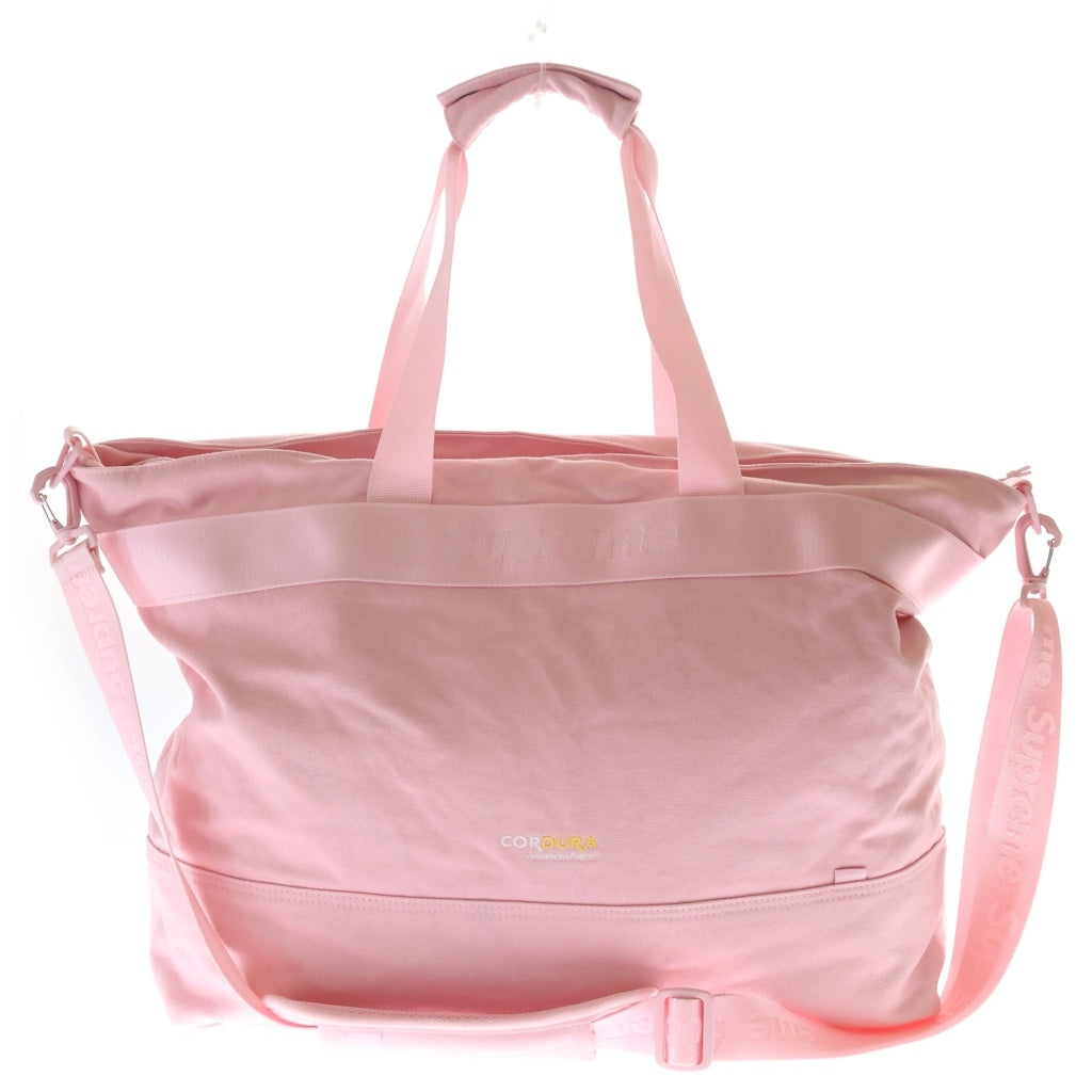 SUPREME(シュプリーム) 25SS Utility Bag ユーティリティバッグ 2WAY ボストンバッグ ピンク