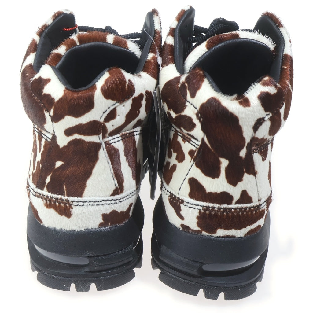 NIKE(ナイキ) AIR MAX GOADOME QS IO4635-100 エアマックス ゴアドーム ポニーヘア ハイカットスニーカー ブラウン/ベージュ US9/27cm