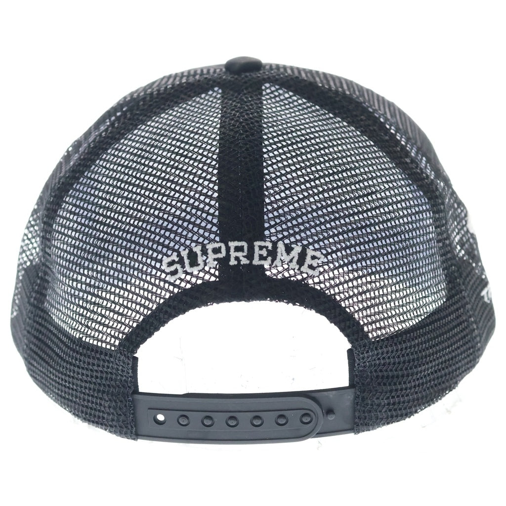 SUPREME(シュプリーム) 23AW ×TRUETIMBER Pin Up Mesh Back 5-Pane トゥルーティンバー ピンアップ メッシュ 5パネルキャップ 帽子 ブラック