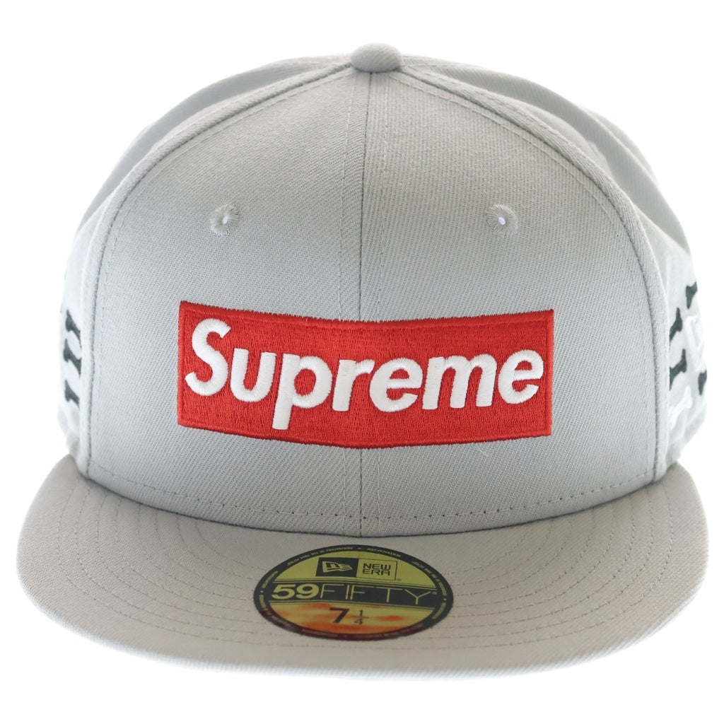 SUPREME(シュプリーム) 25AW ×NEW ERA Bones Box Logo ニューエラ ボーンズ ボックスロゴ ベースボールキャップ 帽子 ベージュ