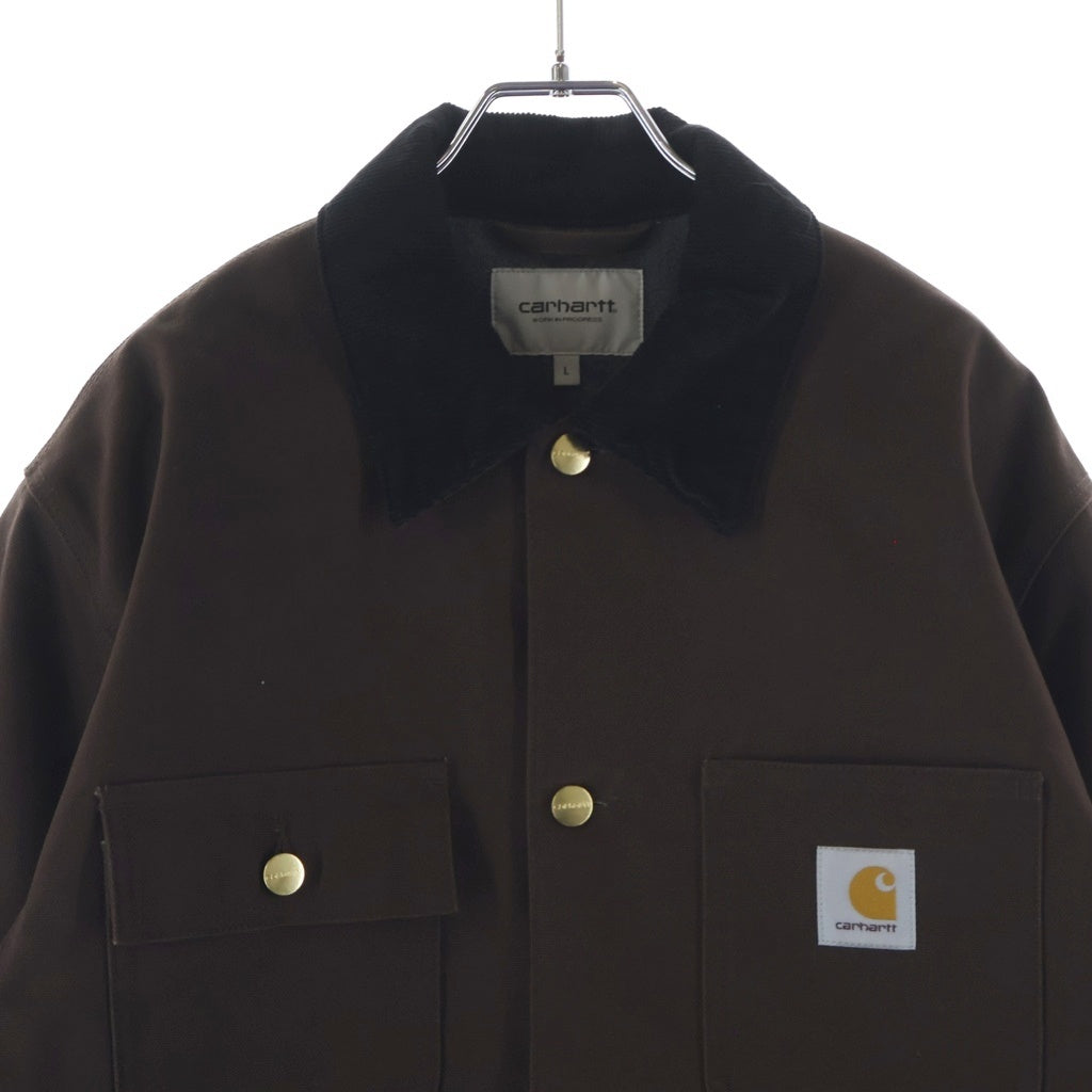 Carhartt WIP(カーハート ダブリューアイピー) MICHIGAN COAT ミシガンコート 裏地ウール キャンパスブルゾン ブラウン I015261