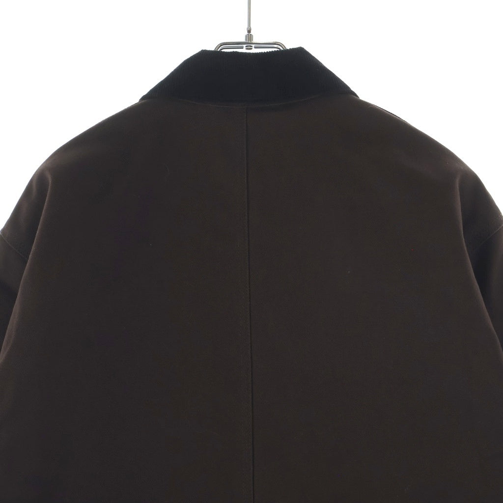 Carhartt WIP(カーハート ダブリューアイピー) MICHIGAN COAT ミシガンコート 裏地ウール キャンパスブルゾン ブラウン I015261