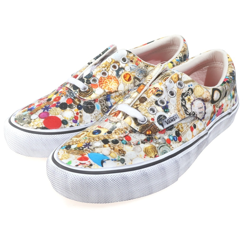 SUPREME(シュプリーム) 26SS ×VANS Skate Era Mike Kelley バンズ マイクケリー スケートエラ 総柄キャンパスローカットスニーカー マルチカラー US8.5/26.5cm VN00110ANTR