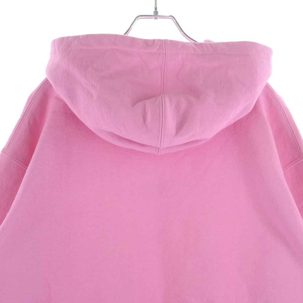 SUPREME(シュプリーム) 24AW Micro Logo Hooded Sweatshirt マイクロロゴ スウェットプルオーバーパーカー ピンク