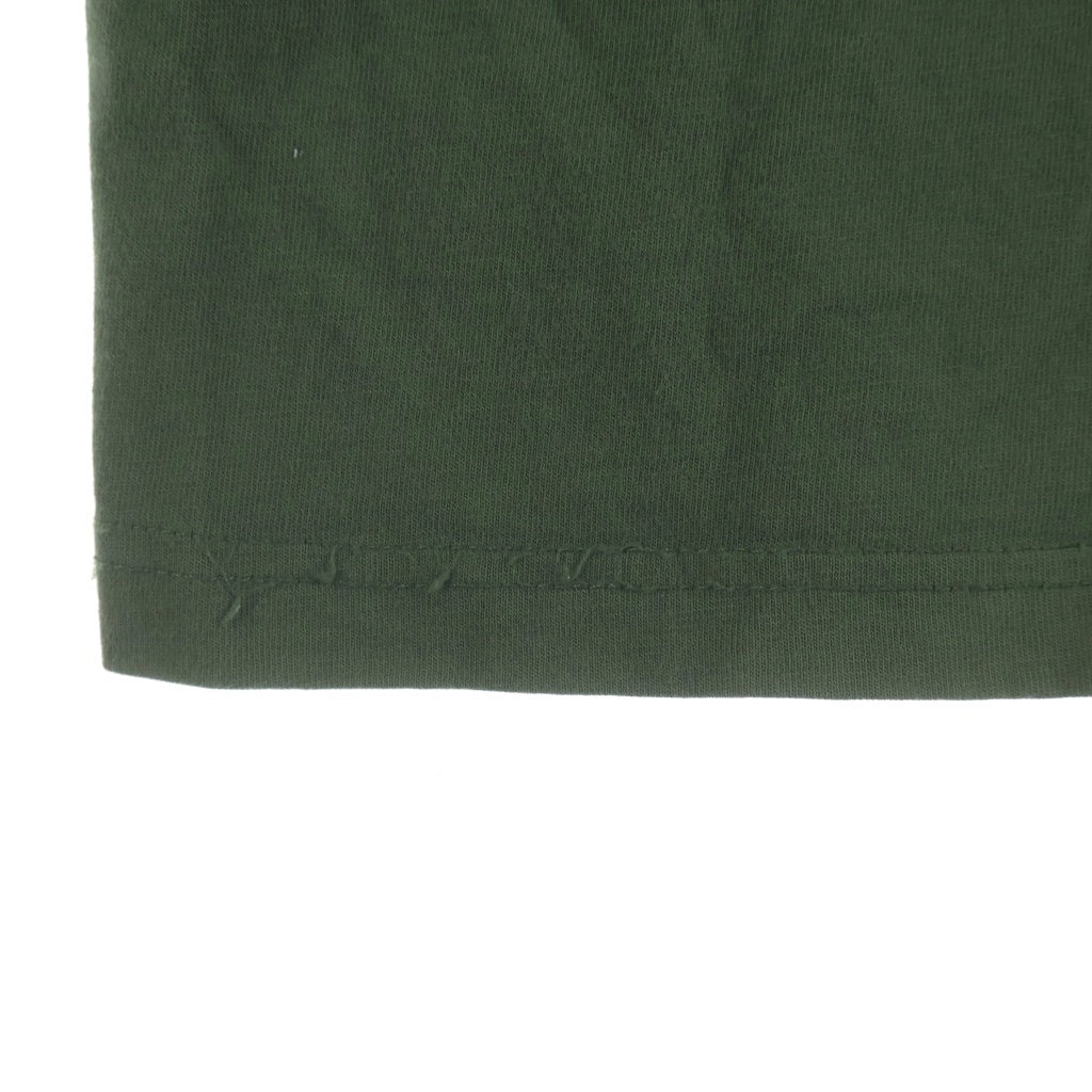 SUPREME(シュプリーム) 24AW Old English Tee オールドイングリッシュ 刺繍ロゴ 半袖Tシャツ カットソー カーキ