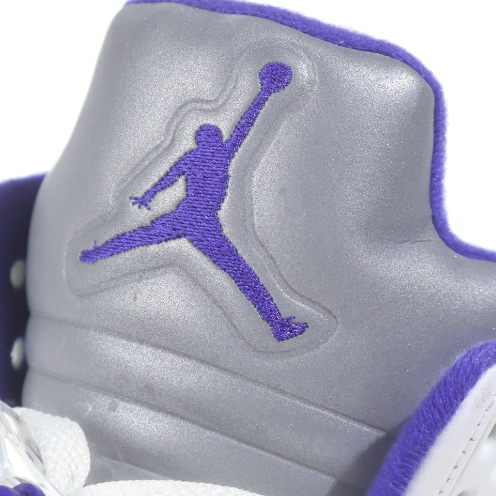 NIKE(ナイキ) AIR JORDAN 5 RETRO DARK CONCORD DD0587-141 エアジョーダン5 レトロ ダークコンコルド ハイカットスニーカー ホワイト/パープル US12/30cm