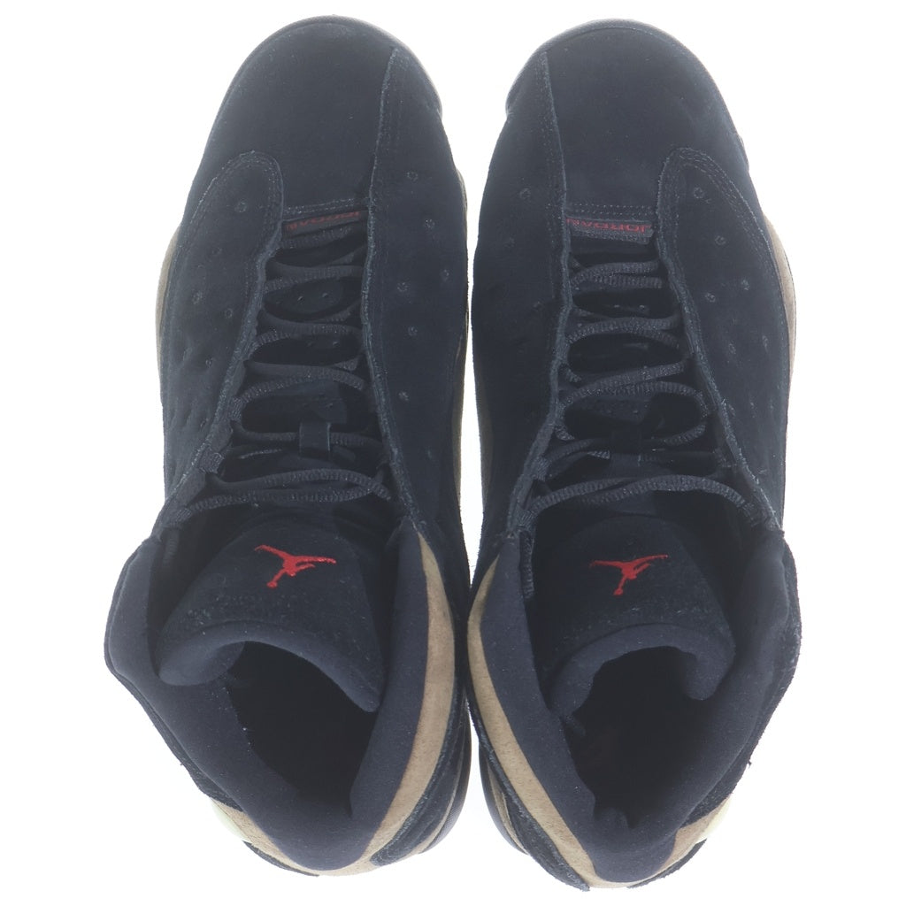 NIKE(ナイキ) AIR JORDAN13 RETRO OLIVE 414571-006 エアジョーダン13 レトロ オリーブ ハイカットスニーカー ブラック/オリーブ US13/31cm