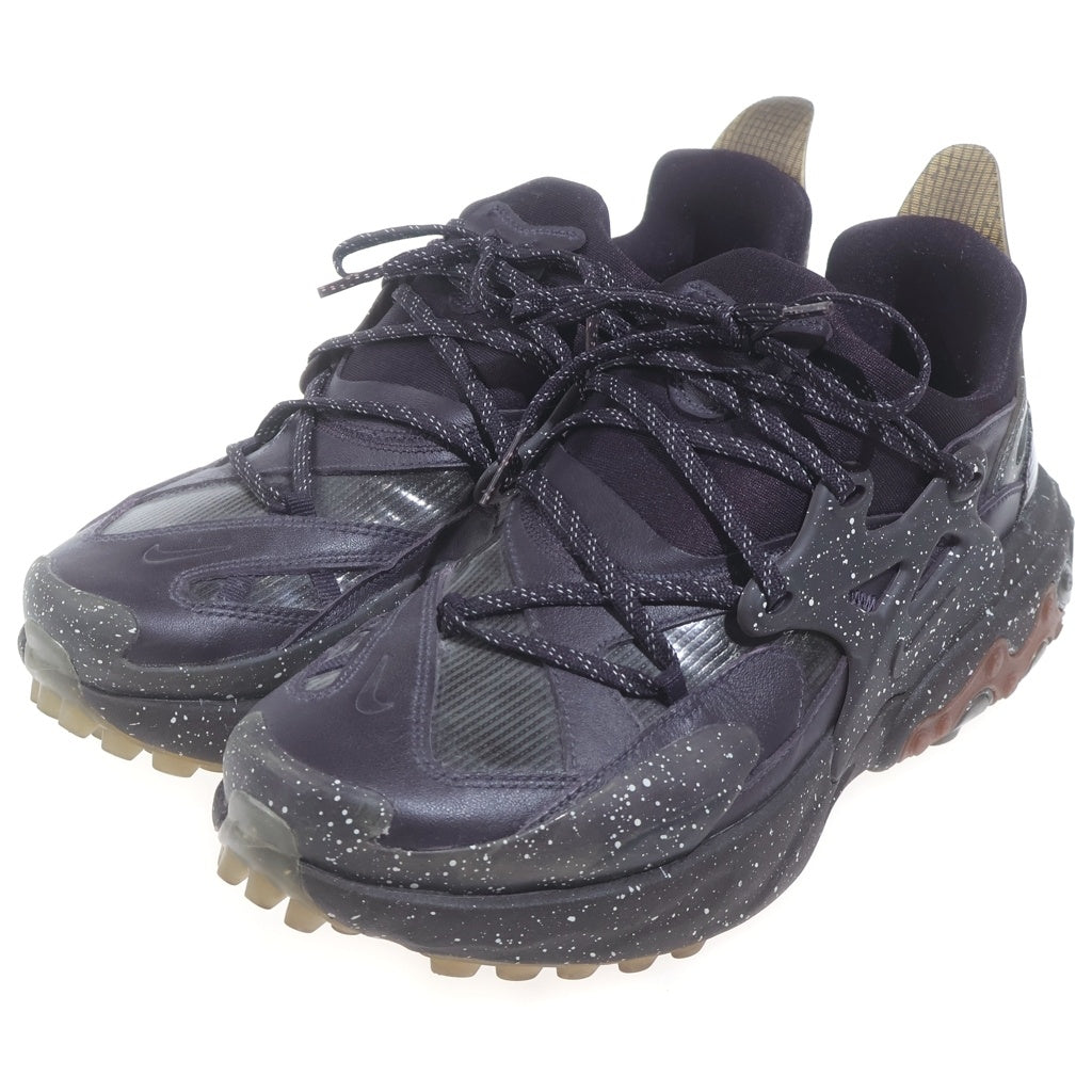 NIKE(ナイキ) ×UNDERCOVER REACT PREST MAHOGANY CU3459-200 アンダーカバー リアクト プレスト ローカットスニーカー ブラック US9/27cm