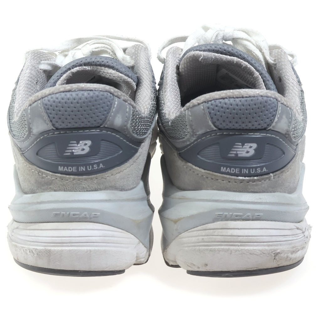 New Balance(ニューバランス) 990V6 メッシュ/スウェード ローカットスニーカー グレー US9.5/27.5cm M990GL6