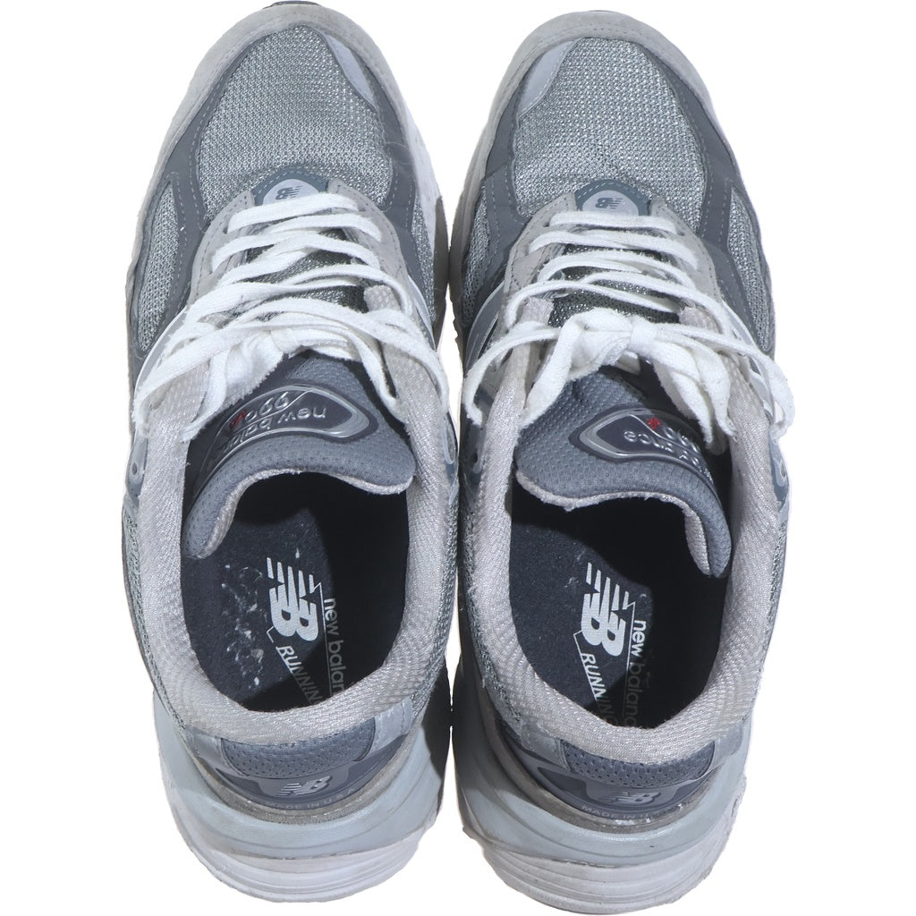 New Balance(ニューバランス) 990V6 メッシュ/スウェード ローカットスニーカー グレー US9.5/27.5cm M990GL6