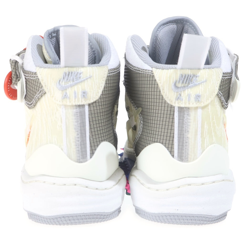 NIKE(ナイキ) ×OFF WHITE AIR FORCE 1 MID SP DO6290-100 オフホワイト エアフォース1 ミッドカットスニーカー ホワイト US9.5/27.5cm