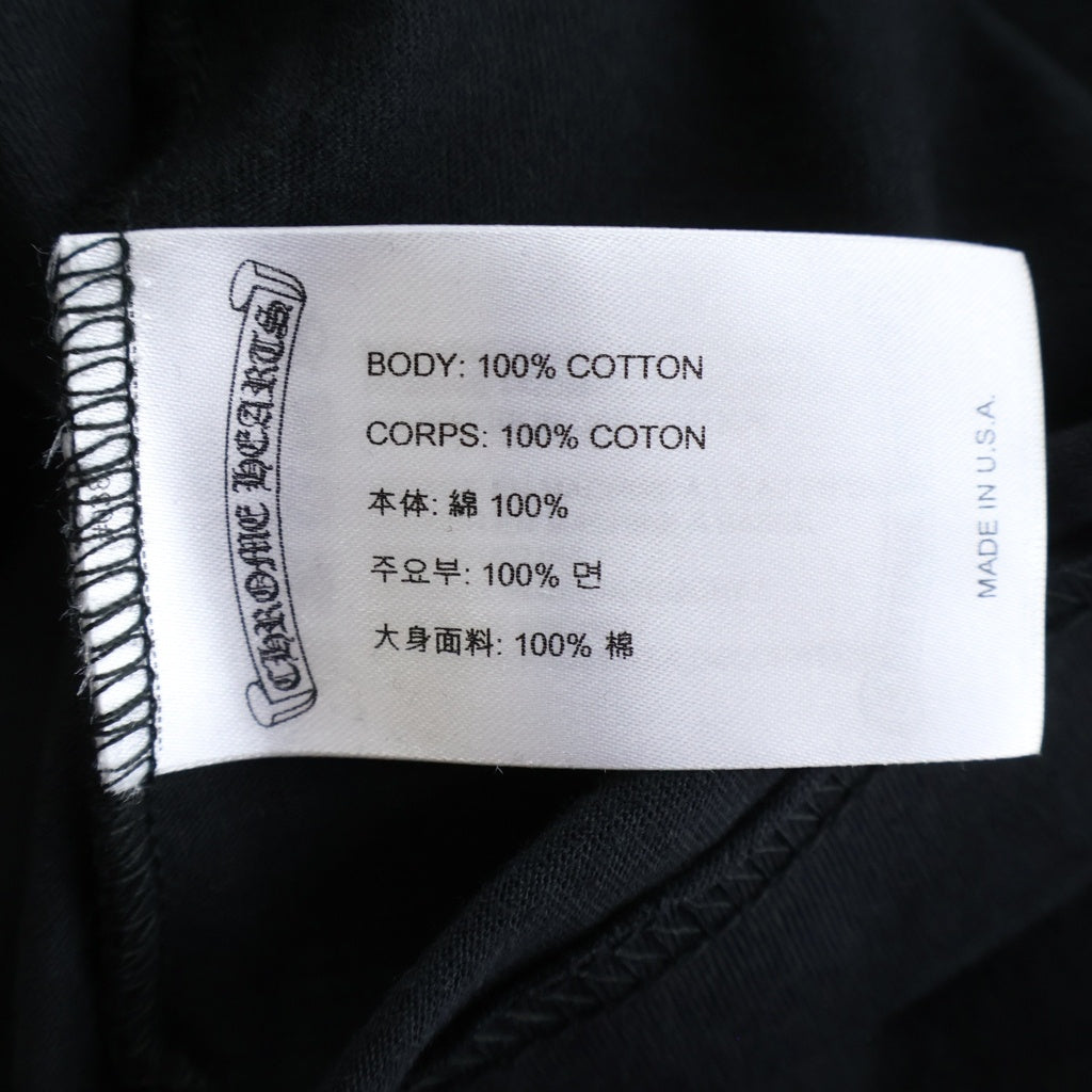 CHROME HEARTS(クロムハーツ) HORSESHOE S/S TEE ホースシュープリント 半袖Tシャツ カットソー /ネオンイエロー