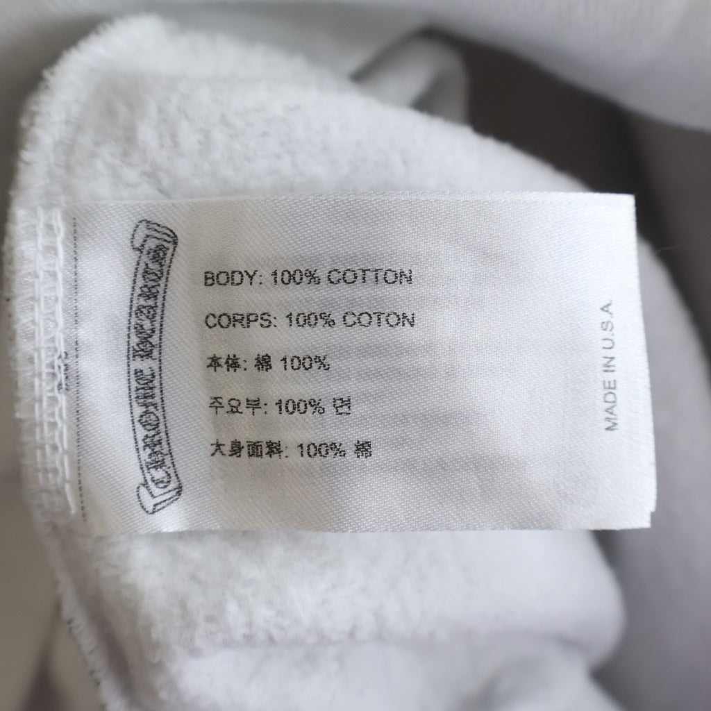 CHROME HEARTS(クロムハーツ) LAURIE LYNN STARK LLS HOODIE ローリーリンスターク フォトプリントロゴ スウェットプルオーバーパーカー ホワイト