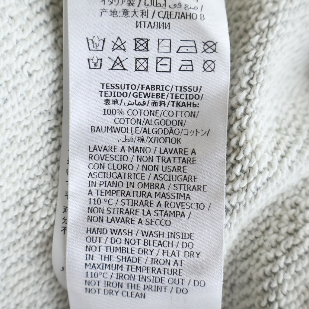 GUCCI(グッチ) 20SS プリントロゴ スウェットプルオーバーパーカー グレー 604974 XJB1D