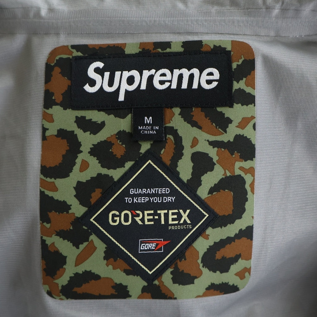 SUPREME(シュプリーム) 19AW GORE-TEX Taped Seam Jacket ゴアテックス レオパード柄 テープドシーム ジャケット マウンテンパーカー ブラウン