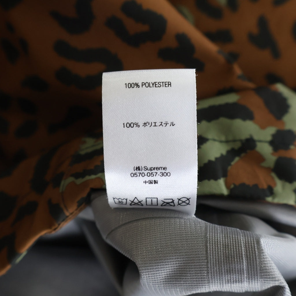 SUPREME(シュプリーム) 19AW GORE-TEX Taped Seam Jacket ゴアテックス レオパード柄 テープドシーム ジャケット マウンテンパーカー ブラウン
