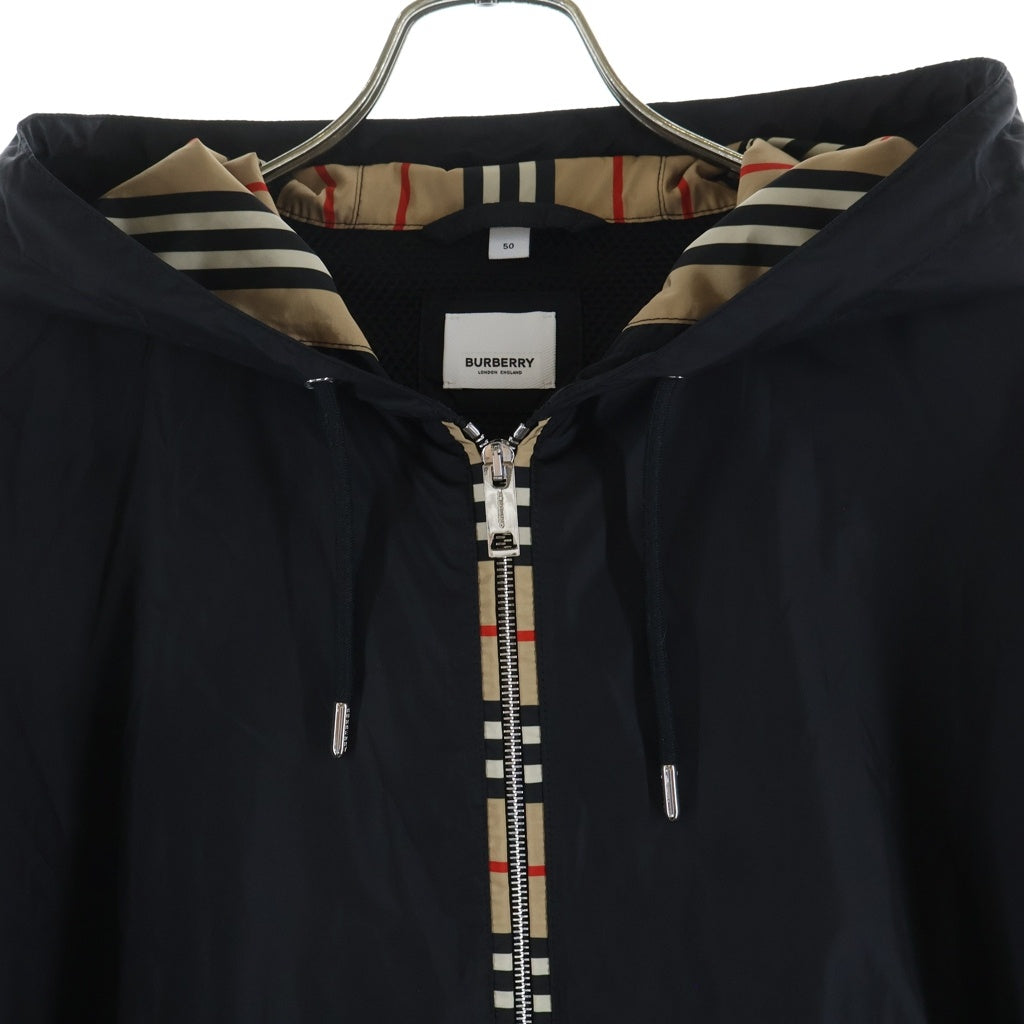 BURBERRY(バーバリー) EVERTON HS JACKET ヴィンテージチェックパネル リバーシブルフーデッドジャケット 8026630