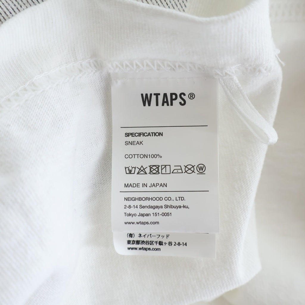 WTAPS(ダブルタップス) 25AW 252MV LS COTTON フォトプリント 長袖Tシャツ カットソー ホワイト 252ATDT-LTM01S