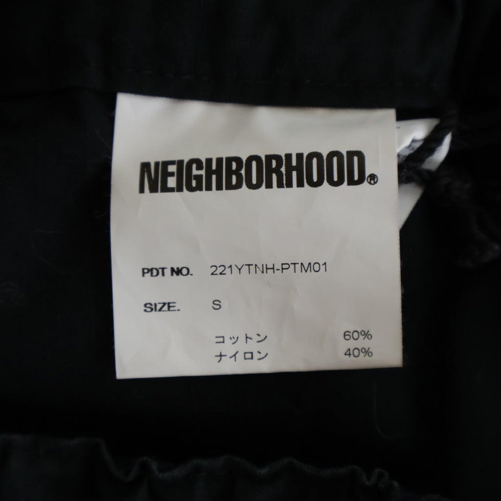 NEIGHBORHOOD(ネイバーフッド) 22SS WIDE CARGO ワイドカーゴパンツ ブラック 221YTNH-PTM01