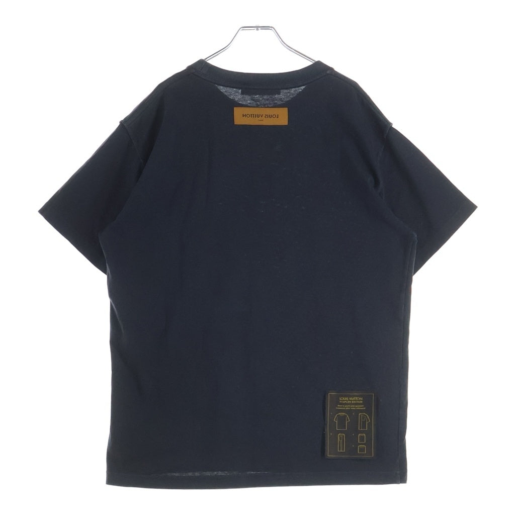 LOUIS VUITTON(ルイヴィトン) 23AW インサイドアウト 半袖Tシャツ カットソー ブラック RM232Q JYN HIY47W