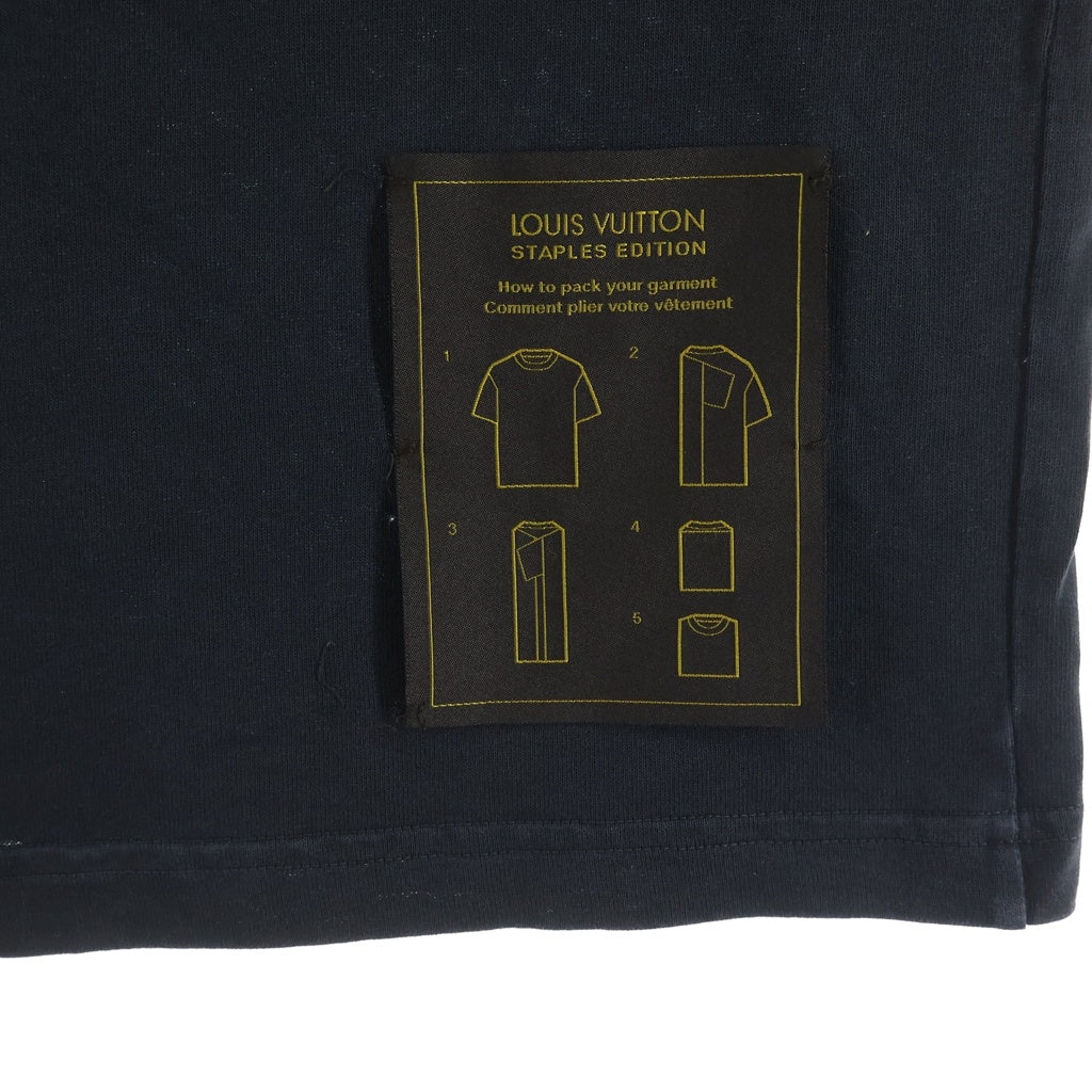 LOUIS VUITTON(ルイヴィトン) 23AW インサイドアウト 半袖Tシャツ カットソー ブラック RM232Q JYN HIY47W
