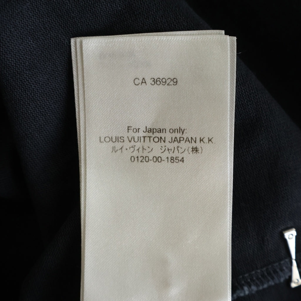 LOUIS VUITTON(ルイヴィトン) 23AW インサイドアウト 半袖Tシャツ カットソー ブラック RM232Q JYN HIY47W