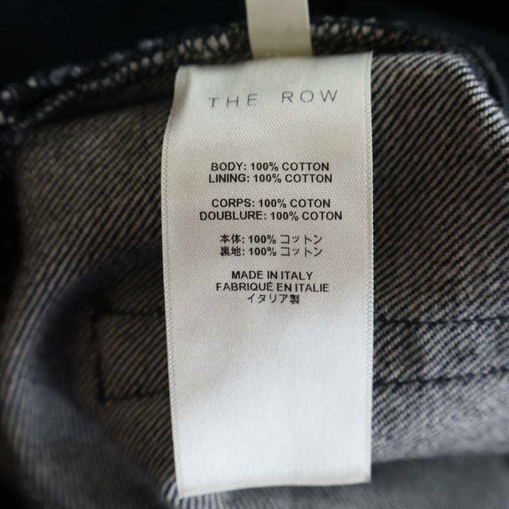 THE ROW(ザロウ) Serge コットンジーンズ デニムパンツ インディゴ 413W4132