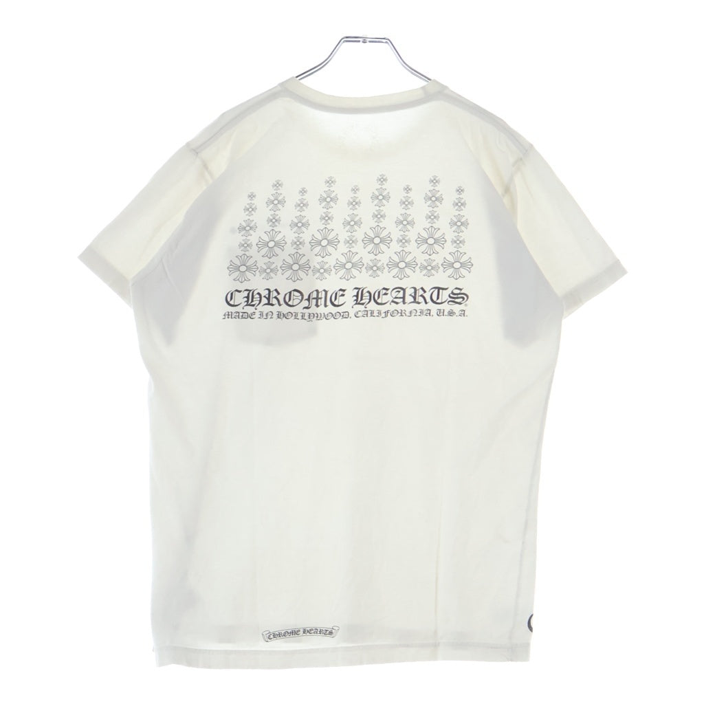 CHROME HEARTS(クロムハーツ) CHプラス ハリウッド バックプリント 半袖Tシャツカットソー ブラック