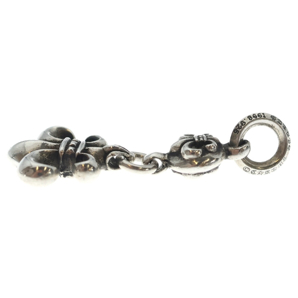 CHROME HEARTS(クロムハーツ) 1BALL BS FLEUR 1ボールBSフレアチャーム ペンダントトップ シルバー BCA198