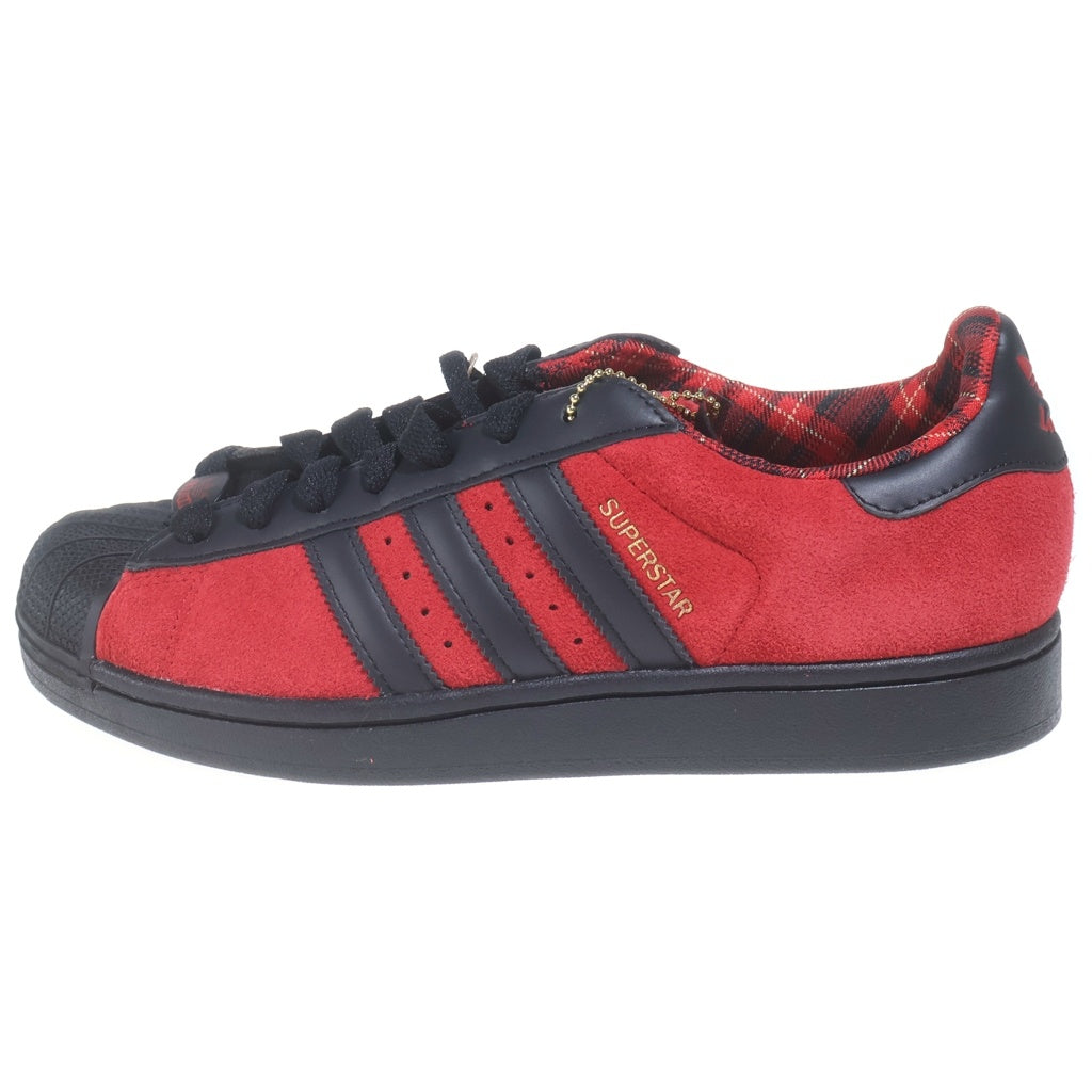 adidas(アディダス) SUPERSTAR 2 LONDON スーパースター2 ロンドン ローカットスニーカー レッド/ブラック US8/26cm JQ3224