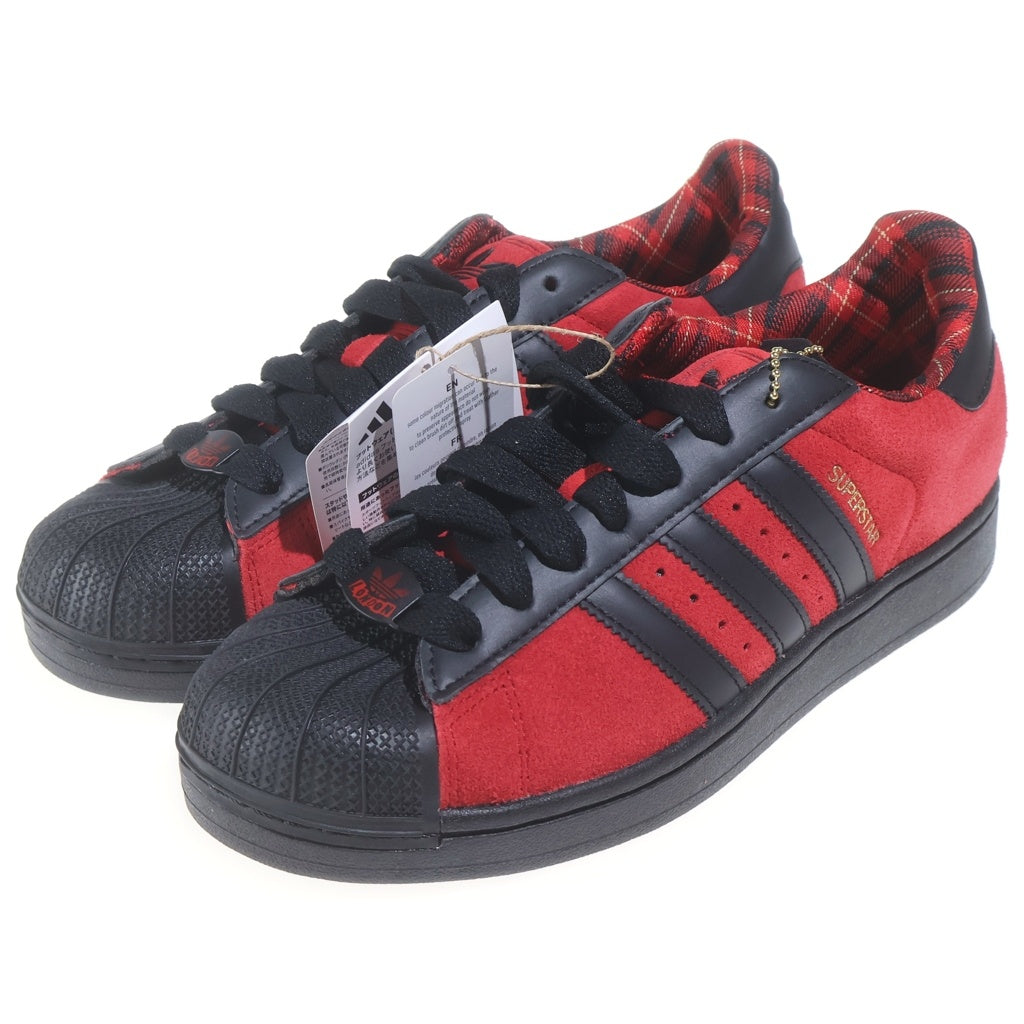 adidas(アディダス) SUPERSTAR 2 LONDON スーパースター2 ロンドン ローカットスニーカー レッド/ブラック US8/26cm JQ3224