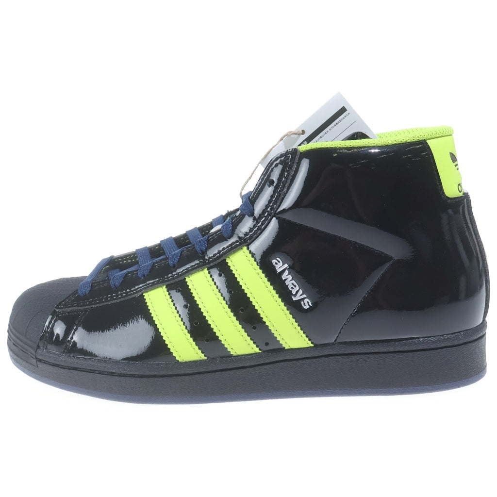 adidas(アディダス) ×ALWAYS PRO MODEL オールウェイズ プロモデル ADV ハイカットスニーカー ブラック US7.5/25.5cm JP7637