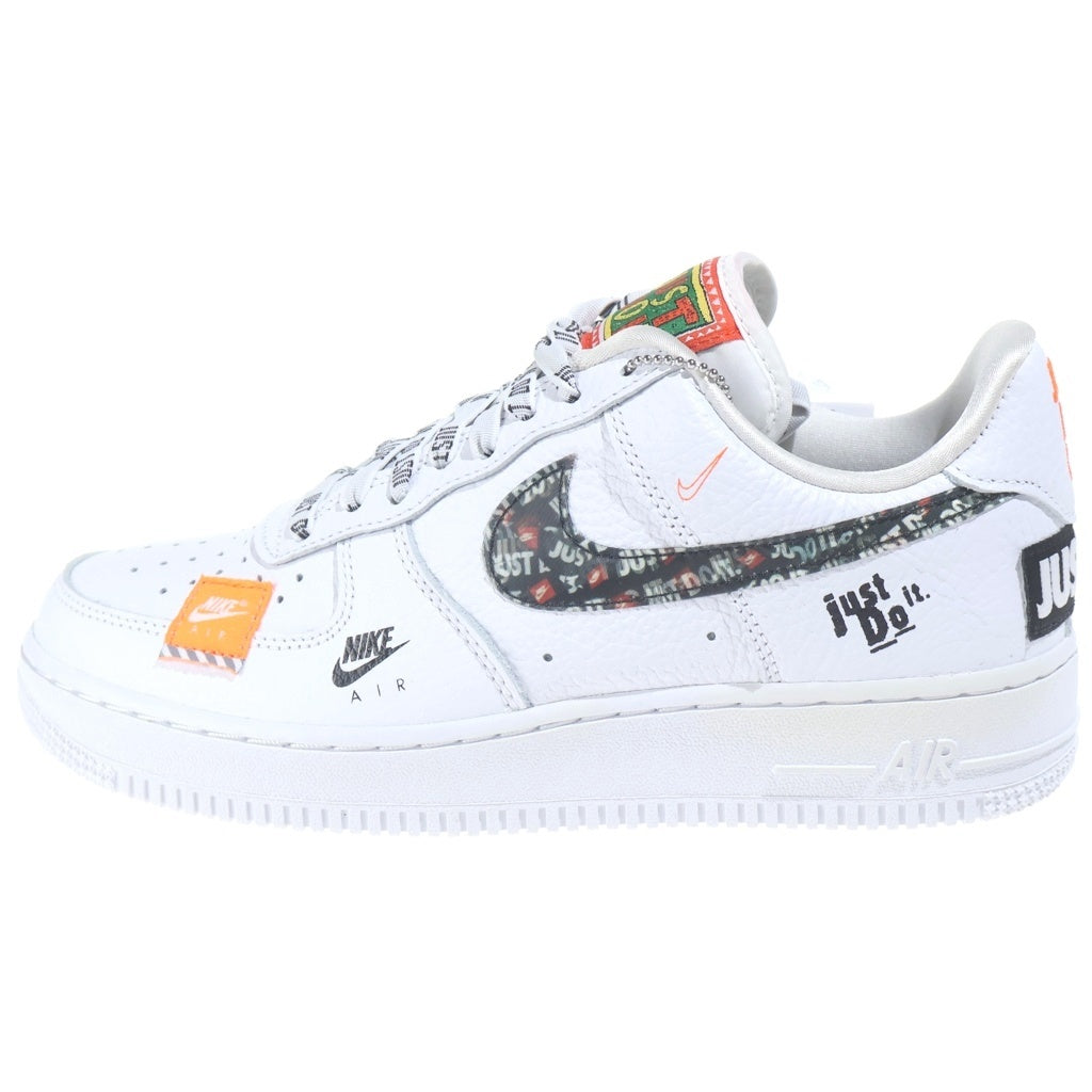NIKE(ナイキ) AIR FORCE 1 07 PRM JDI エアフォース1 ジャストドゥイット ローカットスニーカー ホワイト US7.5/25.5cm AR7719-100