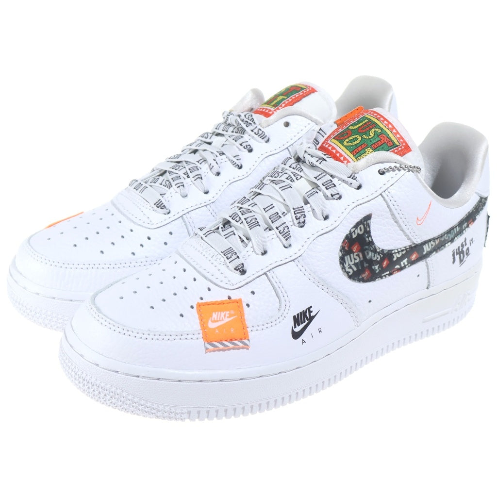 NIKE(ナイキ) AIR FORCE 1 07 PRM JDI エアフォース1 ジャストドゥイット ローカットスニーカー ホワイト US7.5/25.5cm AR7719-100