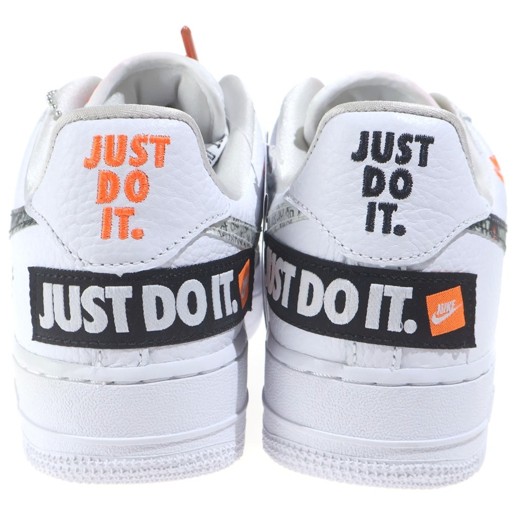 NIKE(ナイキ) AIR FORCE 1 07 PRM JDI エアフォース1 ジャストドゥイット ローカットスニーカー ホワイト US7.5/25.5cm AR7719-100