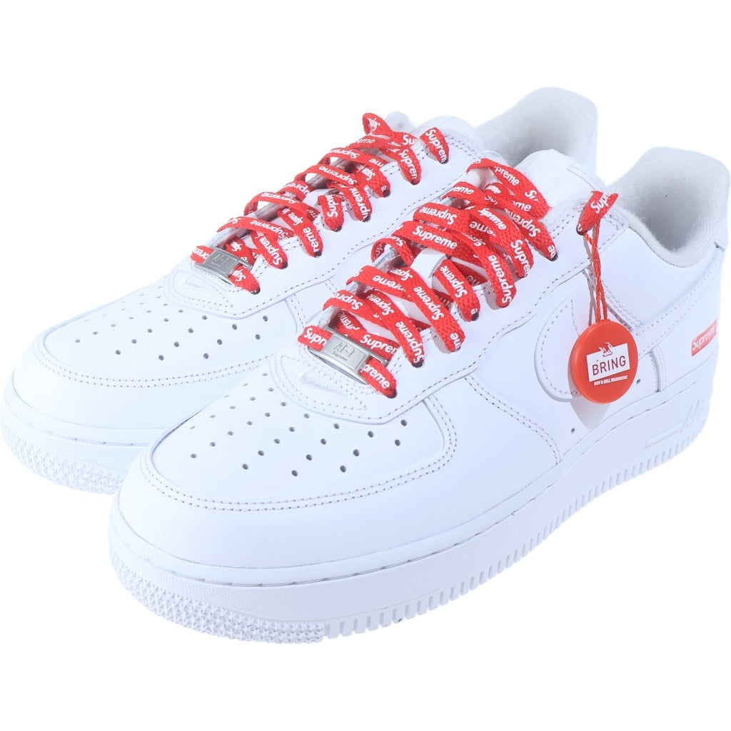 NIKE(ナイキ) ×SUPREME AIR FORCE LOW シュプリーム エアフォース 1 ローカットスニーカー ホワイト US7.5/25.5cm CU9225-100